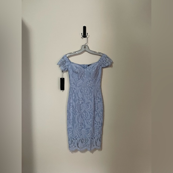 Emprada Sweetheart Baby Blue Dress - Picture 3 of 4